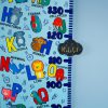 چارت قد مدل ابر رشد طرح Alphabet Animal نی نی شادی