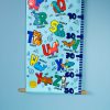 چارت قد مدل ابر رشد طرح Alphabet Animal نی نی شادی