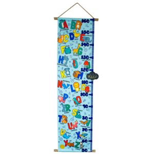 چارت قد مدل ابر رشد طرح Alphabet Animal نی نی شادی