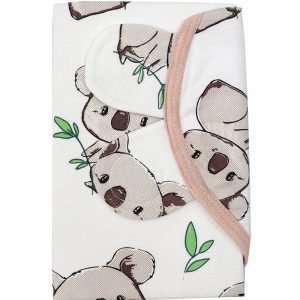 قنداق چسبی نوزاد طرح حیوانات بیبی فورلایف Baby4life