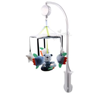 آویز تخت موزیکال طرح خرس آبی بیبی فورلایف Baby4life