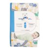 قنداق چسبی نوزاد طرح حیوانات رنگی بیبی فورلایف Baby4life
