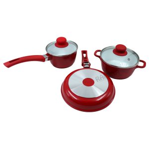 سرویس قابلمه 5 پارچه چدن Die Casting