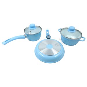 سرویس قابلمه 5 پارچه چدن Die Casting