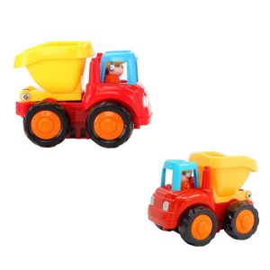 کامیون قرمز کوچک هالی تویز Huile Toys