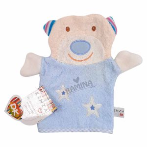 لیف حمام عروسکی آبی کودک کنزا Kenza