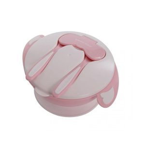 ظرف غذای درب دار با قاشق و چنگال کیکا بو Kikka boo