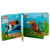 کتاب حمام طرح حیوانات رنگی Kingdom