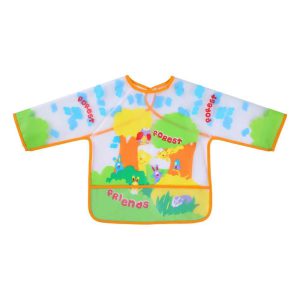 پیشبند آستین دار زرد نارنجی لیون بیر Lion Bear