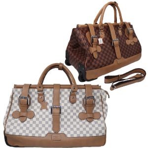 ساک لوازم چرم چرخدار مدل LV کد 1018 ماماز پاپاز MamasPapas