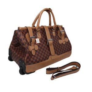 ساک لوازم چرم چرخدار مدل LV کد 1018 ماماز پاپاز MamasPapas