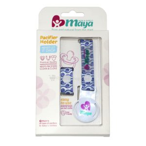 بند پستانک پارچه ای طرح دار مایا Maya