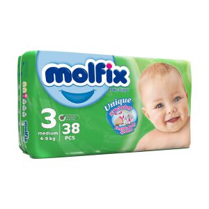 پوشک سایز 3 (38 عددی) مولفیکس Molfix