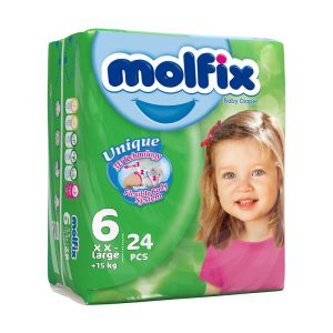 پوشک سایز 6 (24 عددی) مولفیکس Molfix