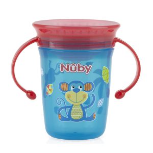 لیوان آبمیوه خوری 240 میل 360 درجه نابی Nuby