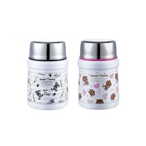 فلاسک غذا کاور دار طرح گربه پینکا Pinkah