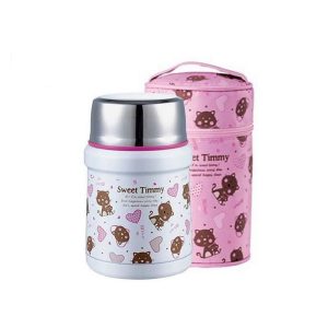 فلاسک غذا کاور دار طرح گربه پینکا Pinkah