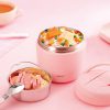 فلاسک غذای استیل 820 میل قاشق دار پینکا Pinkah