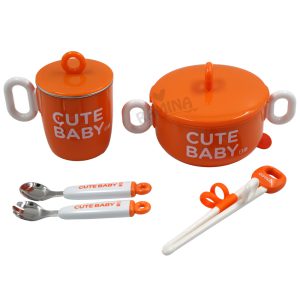 ست ظرف غذاخوری 5 تکه کودک رووکو Rovco