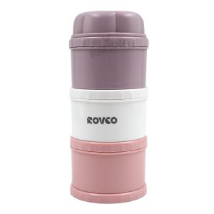 انبار غذا و شیرخشک سه طبقه طرح گل رووکو Rovco