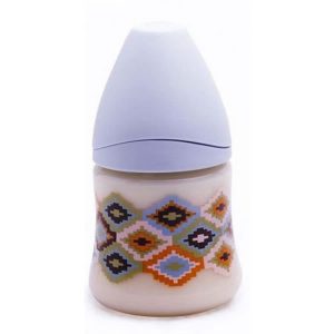 شیشه شیر 150 میل با سرشیشه ارتودنسی سواوینکس Suavinex