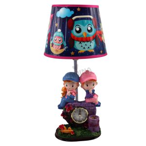 آباژور ساعت دار اتاق کودک