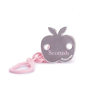 بند پستانک سیب صورتی دخترانه سواوینکس Suavinex