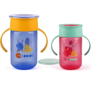 لیوان آموزشی 12+ ماه 340 میل طرح Booo سواوینکس Suavinex