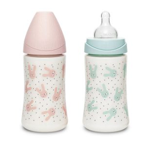 شیشه شیر طرح خرگوش 270 میل سواوینکس Suavinex