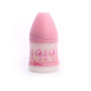 شیشه شیر 150 میل طرح سگ صورتی سواوینکس Suavinex