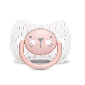 پستانک 18-6 ماه بادامی طرح خرگوش سواوینکس Suavinex