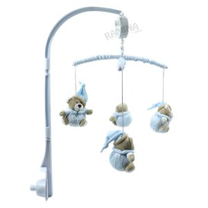 آویز تخت موزیکال طرح خرس سانوزی Sunnozy