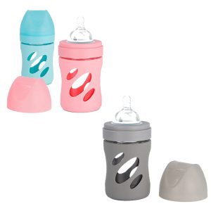 شیشه شیر پیرکس 180 میل محافظ دار تویست شیک Twistshake