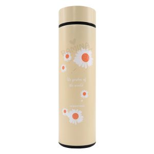 فلاسک استیل صافی دار 500 میل طرح گل مینا Youxia