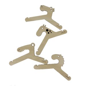 چوب لباسی چوبی الپی کیدز