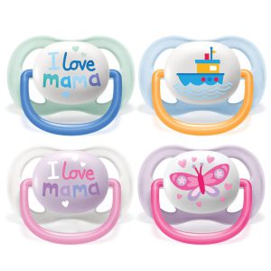 پستانک الترا ایر 2 عددی 0-6 ماه طرح mama اونت Avent