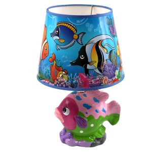 آباژور اتاق کودک طرح ماهی