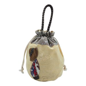 کیف کنفی بچه گانه بندی طرح دخترک