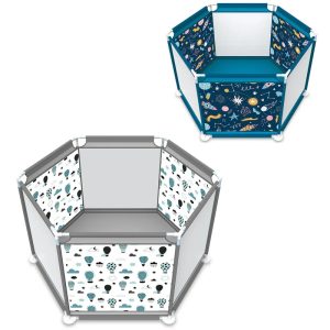 پارک بازی کودک طرح فضا و بالن ویواکیدز