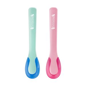 قاشق حرارتی دو عددی رنگی بیبی سیل