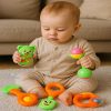 پک جغجغه 5 عددی قلک شو طرح کیتی Baby Toys