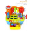 اسباب بازی موزیکال و چراغ دار جعبه ابزار 907 هالی تویز Huile Toys