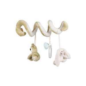 آویز مارپیچ خرس کرم جاتینو Jatino