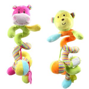 آویز مارپیچ دندانگیردار جغجغه ای حیوانات پولیشی لاندنی Londony