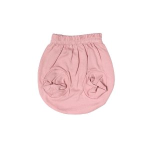 شورت عینکی طرح راه راه خرگوش برگ سبز Barge Sabz