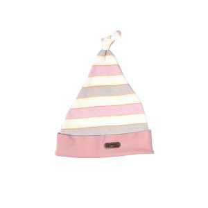 کلاه بوقی طرح راه راه خرگوش برگ سبز Barge Sabz