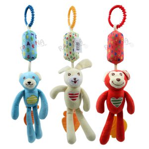 آویز کریر جغجغه ای دندانگیردار حیوانات لاغر Skk Baby