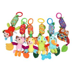 آویز کریر جغجغه ای دندانگیردار حیوانات Skk Baby