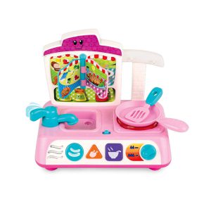 آشپزخانه موزیکال صورتی وین فان Winfun