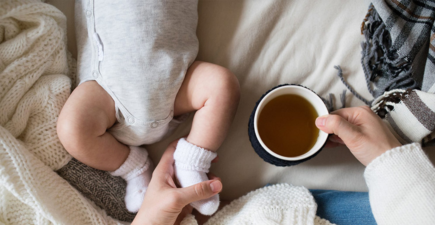 مصرف کافئین در دوران شیردهی